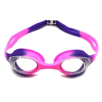 Водоустойчиви очила за плуване против мъгла UV деца Професионални цветни лещи Детски очила Очила за плуване Очила Gafas Nata