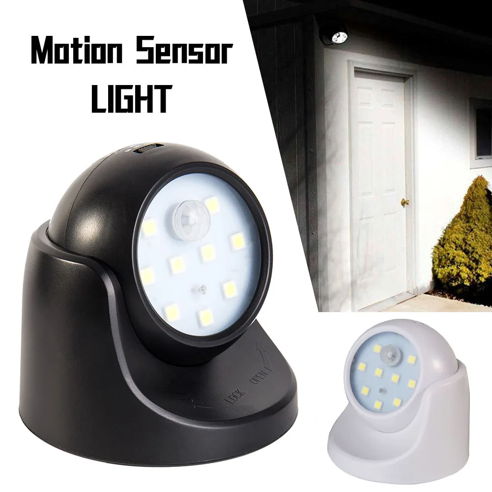 LED нощни светлини Сензор за движение Светлина Вътрешен USB акумулаторни стенни лампи Декор Лунна лампа за спалня Депо камера Спомагателна светлина