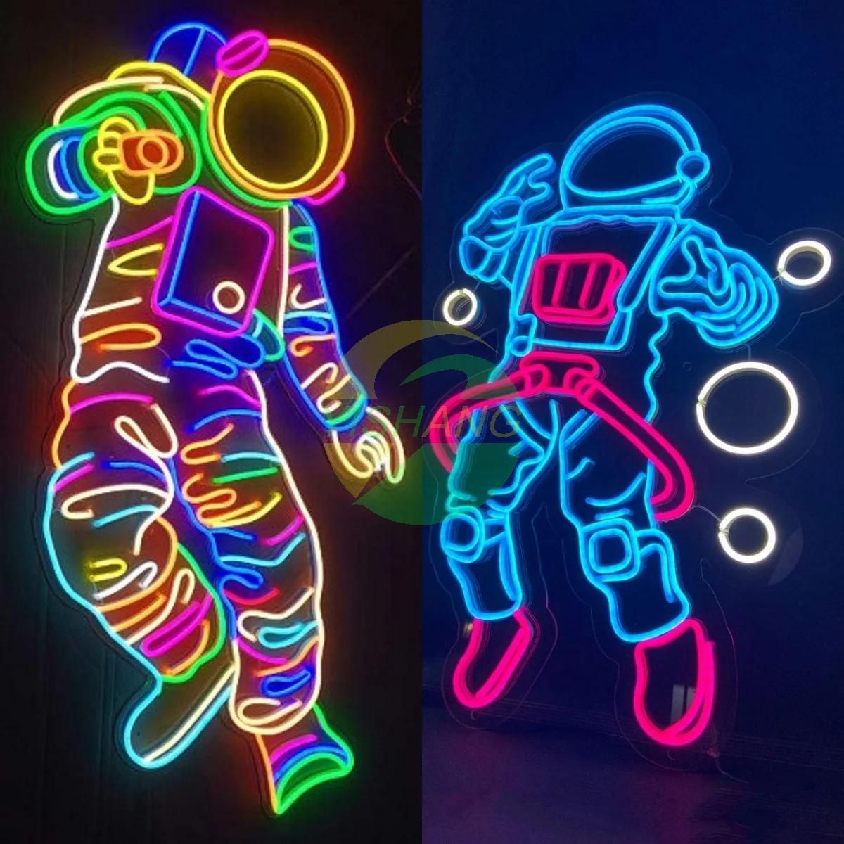 Астронавтски неонови светлини-персонализирани неонови светлини-аниме неонови светлини-декорация на активност-LED лого-стая декорация