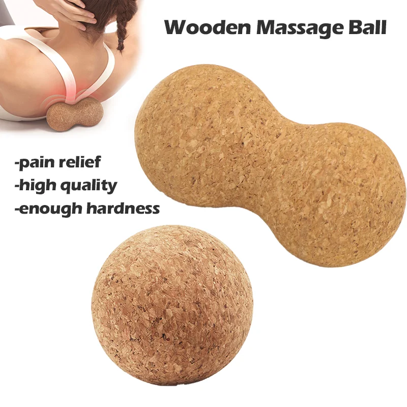 Масаж топка фъстъчено масаж топка мускулна болка облекчение за гърба крака рамото крак фасция топка терапия топка тригер точка йога