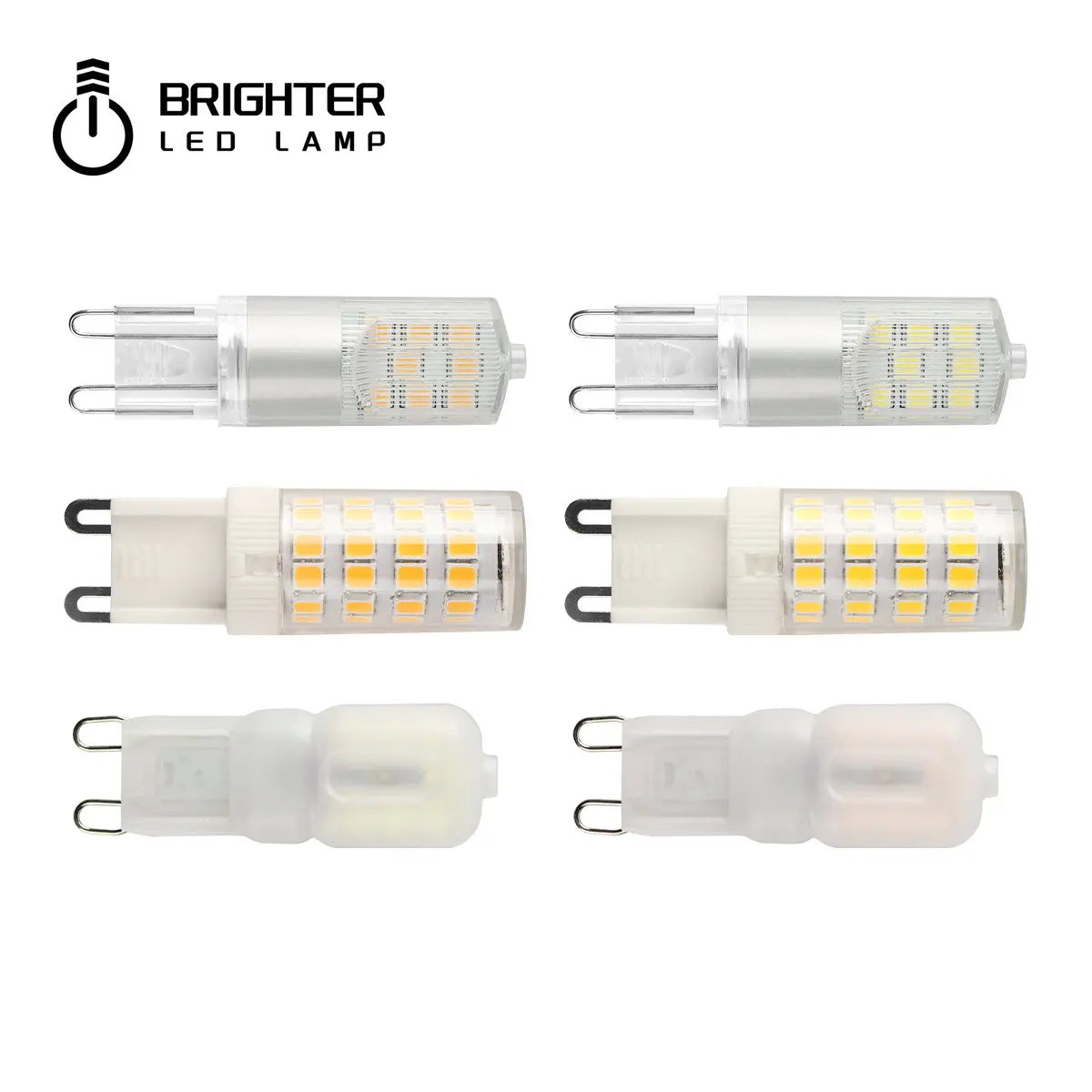 Най-ярката G9 LED лампа AC220V 3W керамична SMD2835 LED крушка 360 лъч ъгъл полилей светлина прожектор замени халогенни светлини